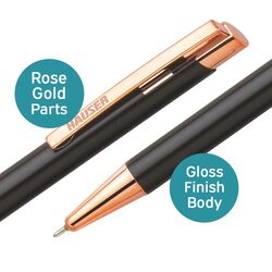 HAUSER AURUS ROSE GOLD Designer Metal Ball Pen